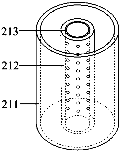 Electronic cigarette for atomizing by microwave resonance