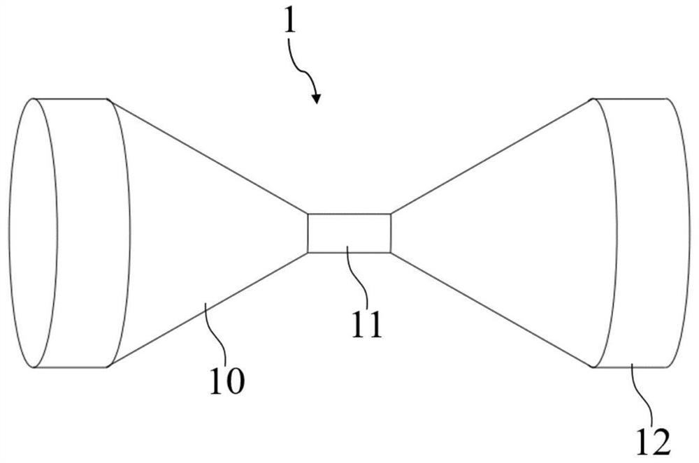 Variable-pipe-diameter flowmeter calibration device and calibration method