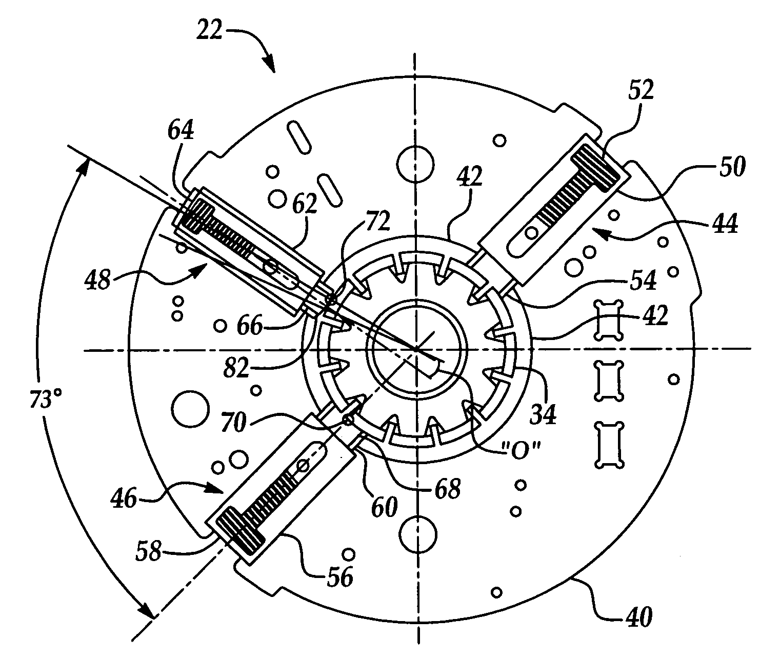 Electric motor having convex high-speed brush