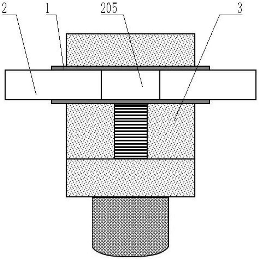 Silica gel interface adhesion strength testing device and quantitative testing method thereof