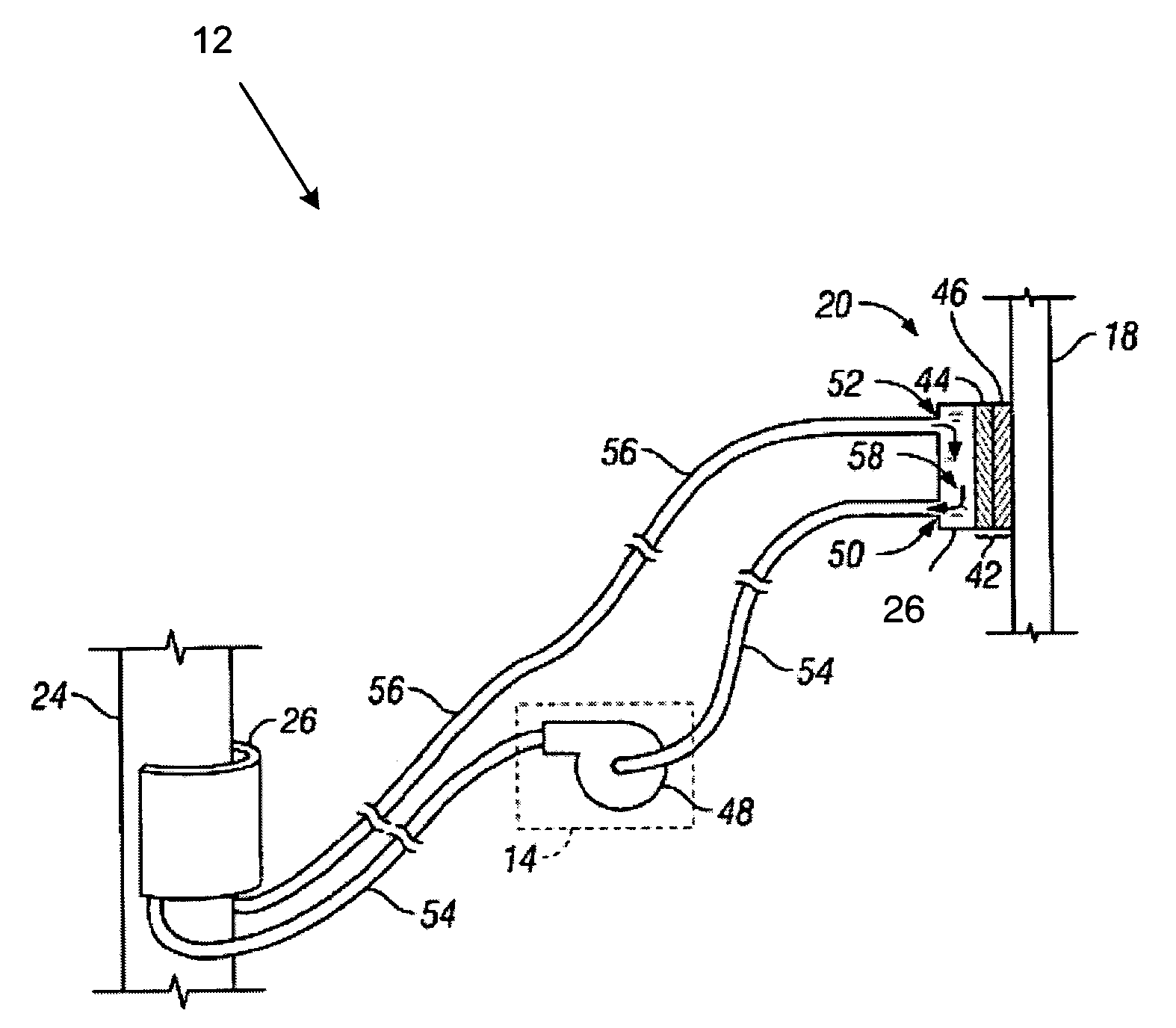 Apparatus and methods for altering temperature in a region within the body