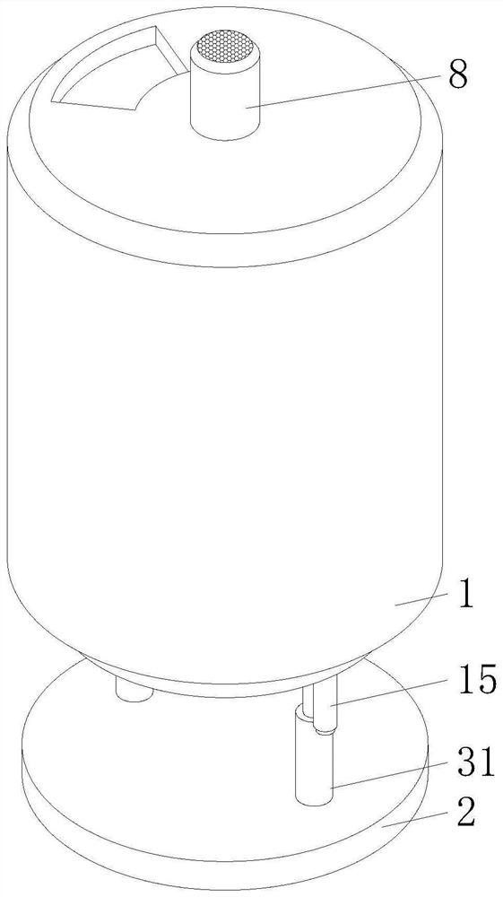 Paroxetine processing raw material crushing device