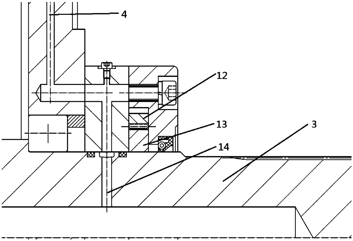 Lubrication structure of a high-speed planetary reducer