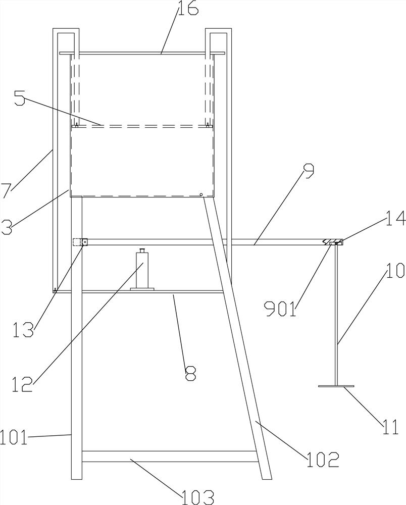 Indoor foundation soil preparation device capable of keeping on-site stress state and preparation method thereof