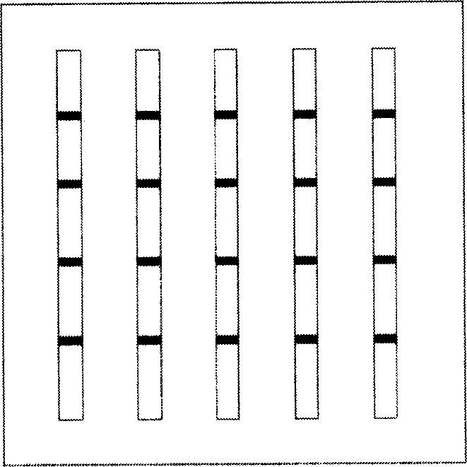 Vaporization coating template and application thereof