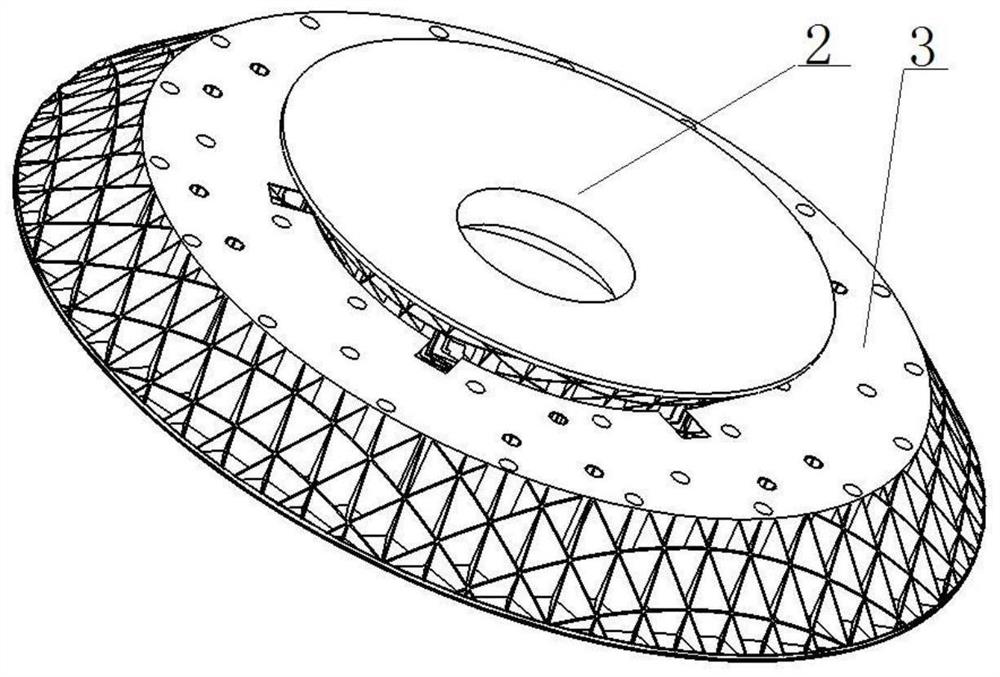 Integrated double-sided mirror