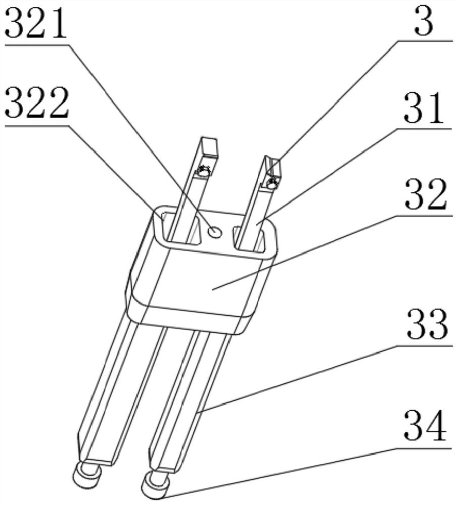 Injection mold male mold pitched roof structure capable of being rapidly disassembled and assembled