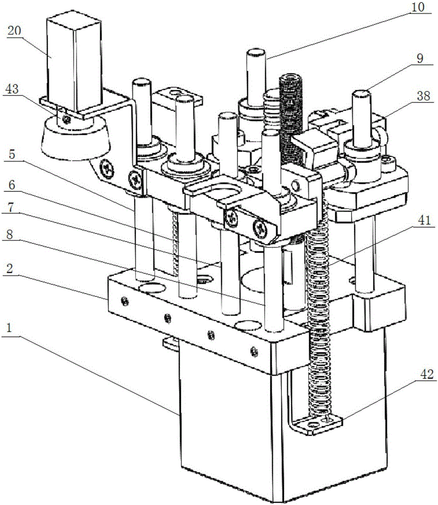 Blood collection tube rotating and compressing device