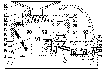 Water-saving industrial silt screening equipment