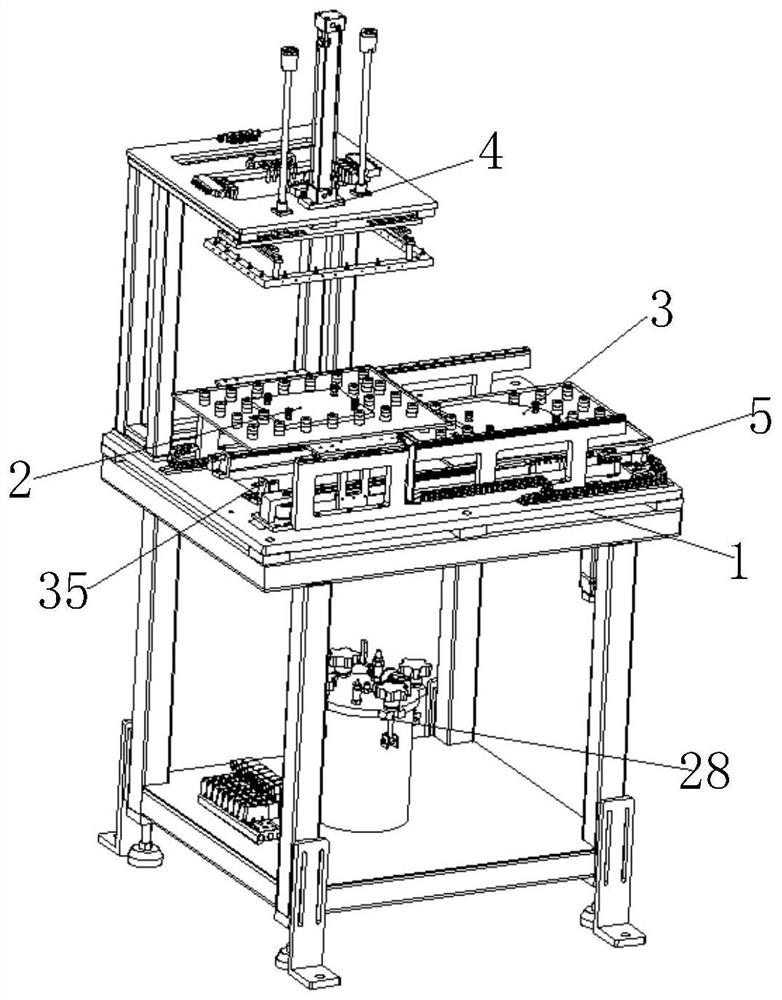 Double-station automatic oiling equipment