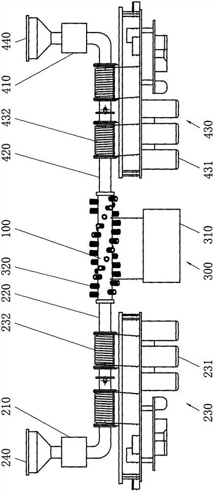 Reciprocating type self-control rotating magnetic field magnetorheological polishing machine