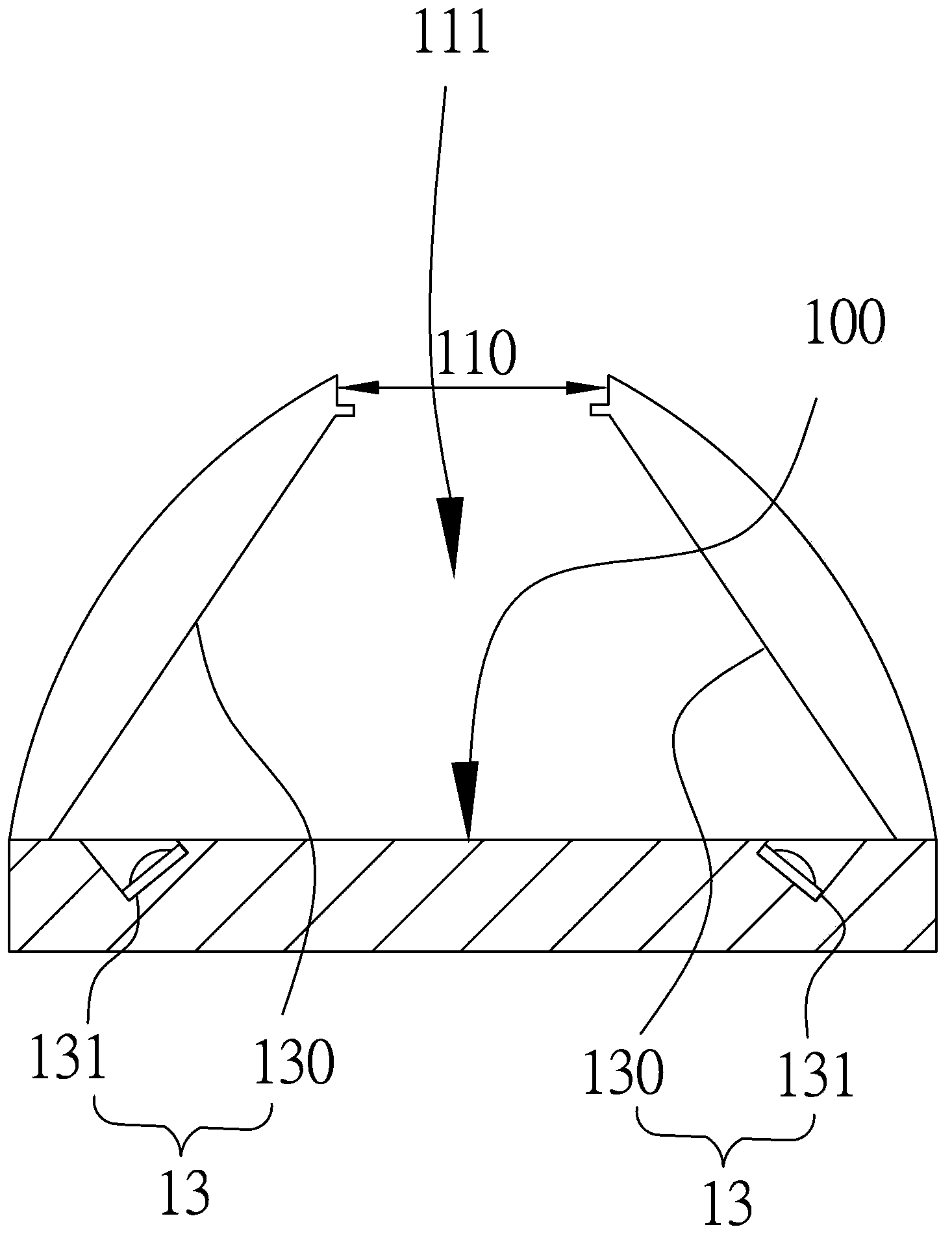 Fluorescent observation device with spaced covers, base frame and fluorescence microscope