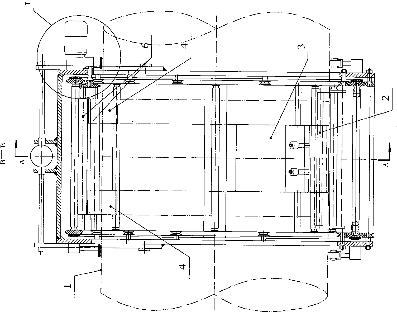 Mouth compensating method for pipeline corrosion protection layer and integrated mouth compensating machine