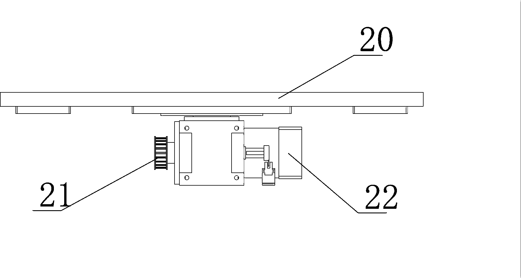 Vacuum packaging, edge cutting and secondary packaging machine