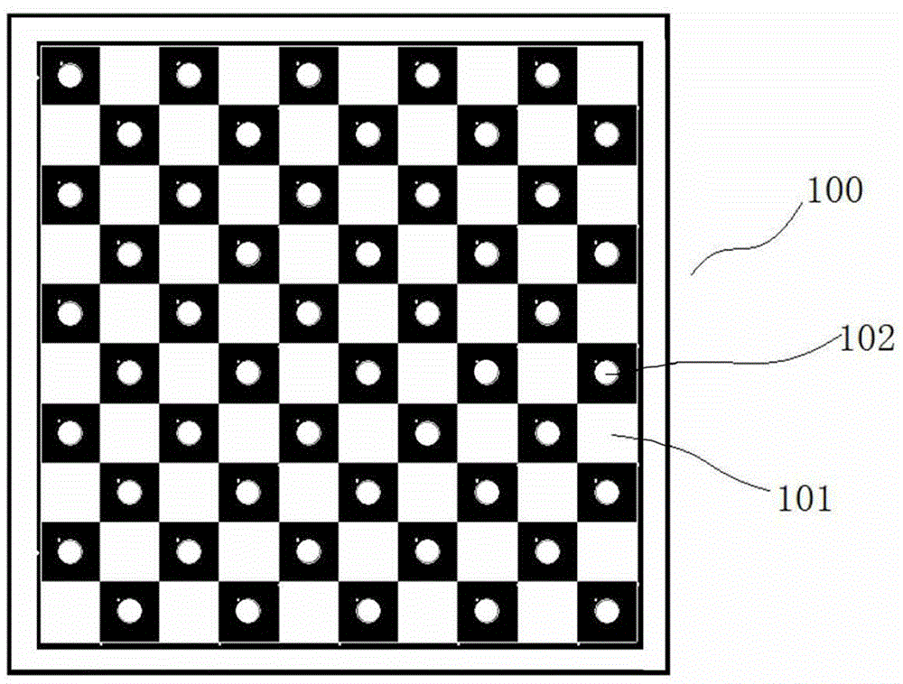 Calibration plate and a thermal infrared camera calibration method based on same