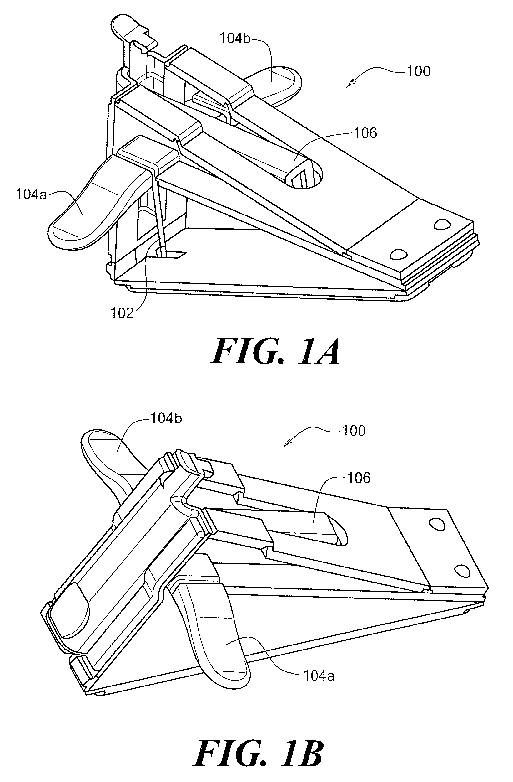 Needle device having slideable member providing enhanced safety