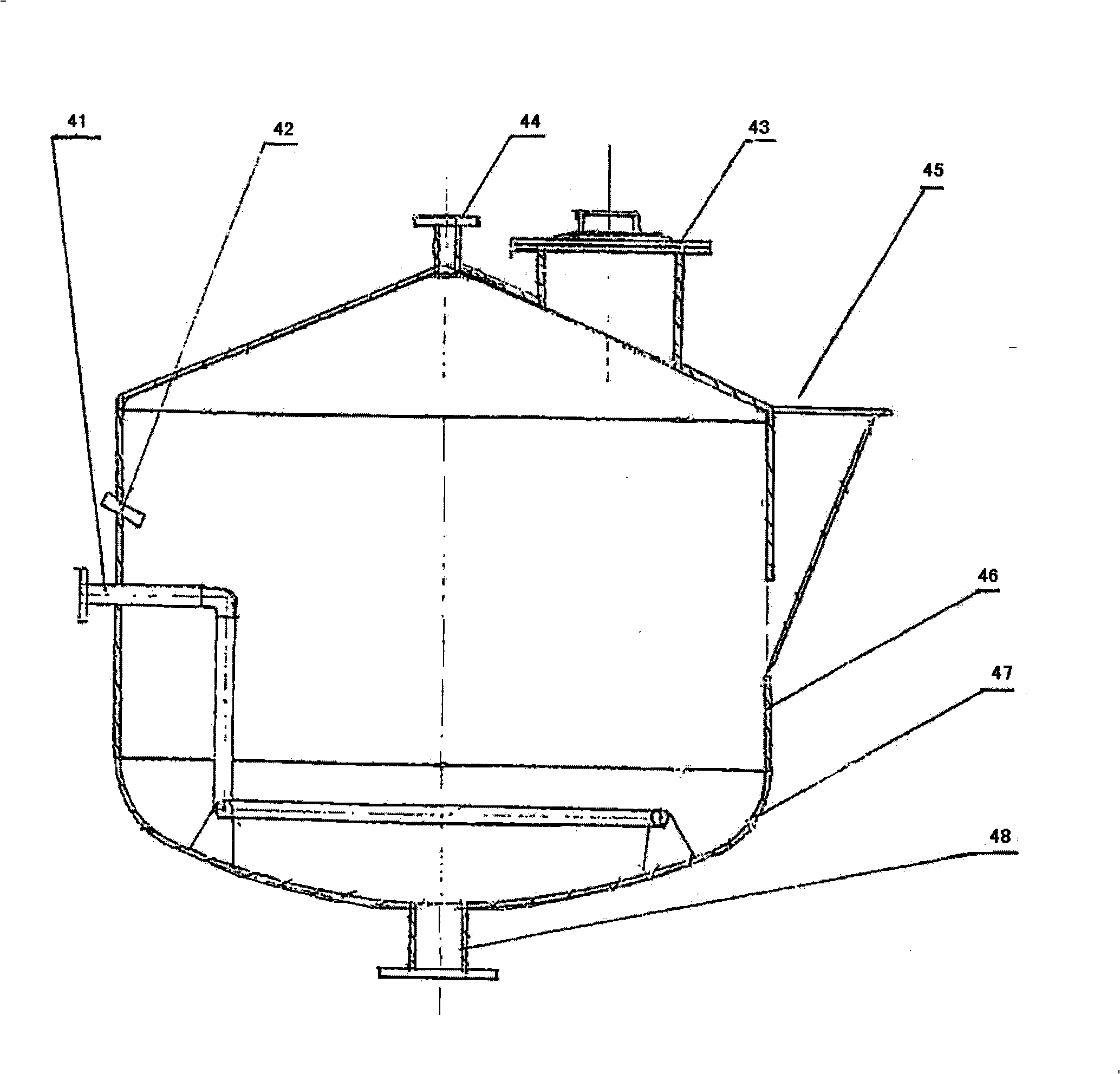 Pine gum processing method and equipment