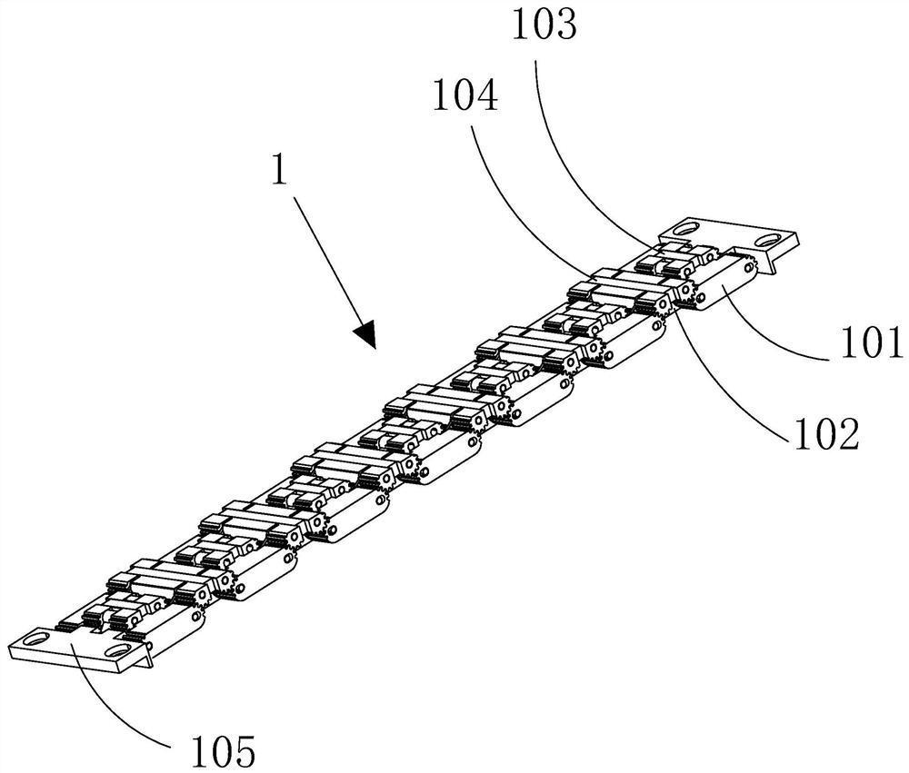 Rotating shaft mechanism of flexible screen