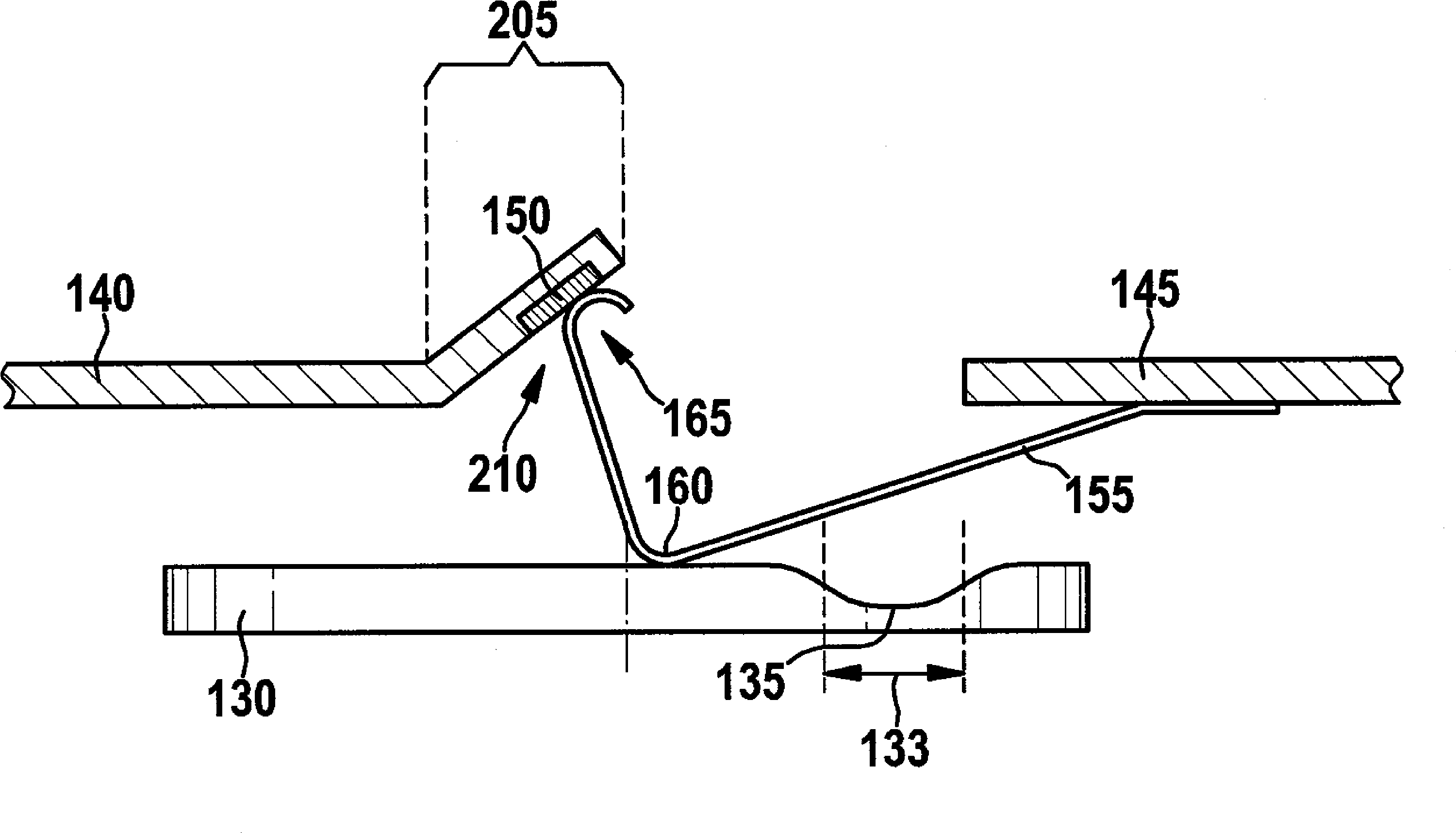 Drive Device With Position-dependent Switching Device For Evaluating A Reducing Signal