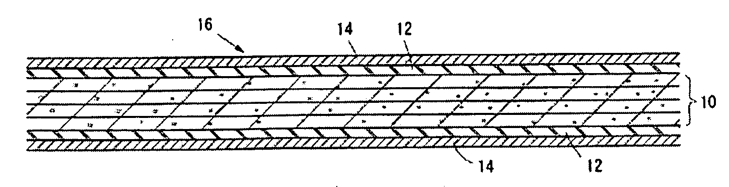 Circuit board and method of producing the same