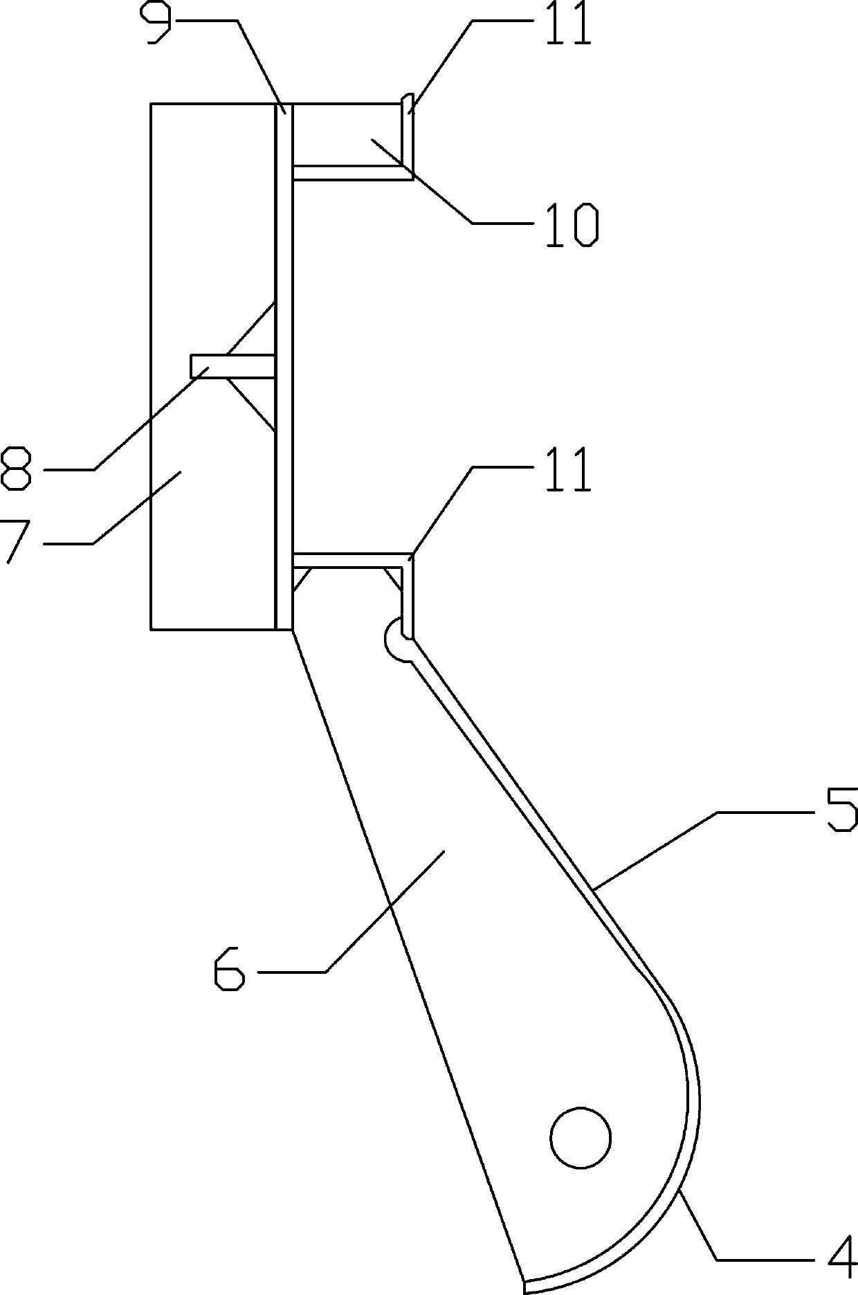 Floating type bollard guide groove assembling device and assembling method