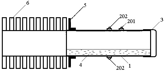 Self-circulation liquid-cooled LED automotive headlamp