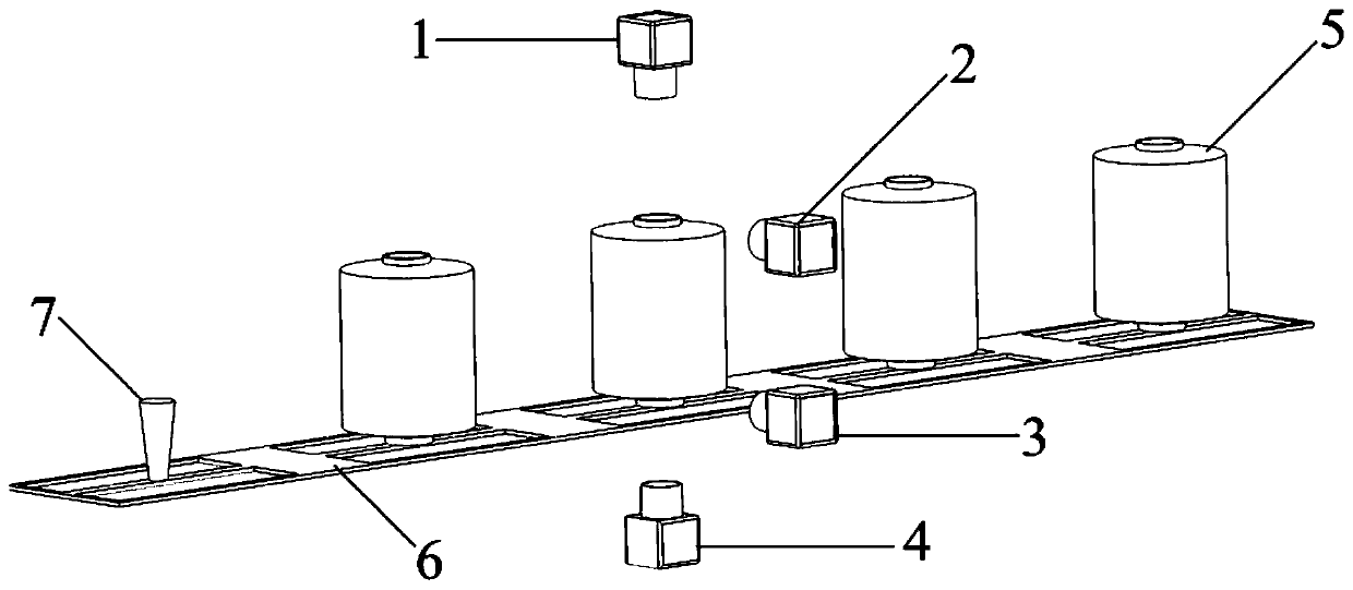 Method for off-line automatic detection of filament coil tail filament