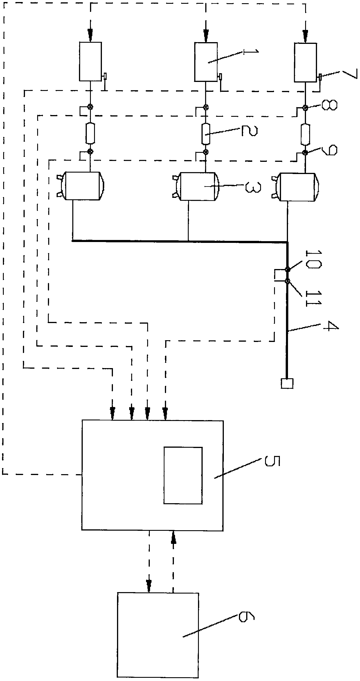 Air compressor intelligent monitoring system and air compressor health management system