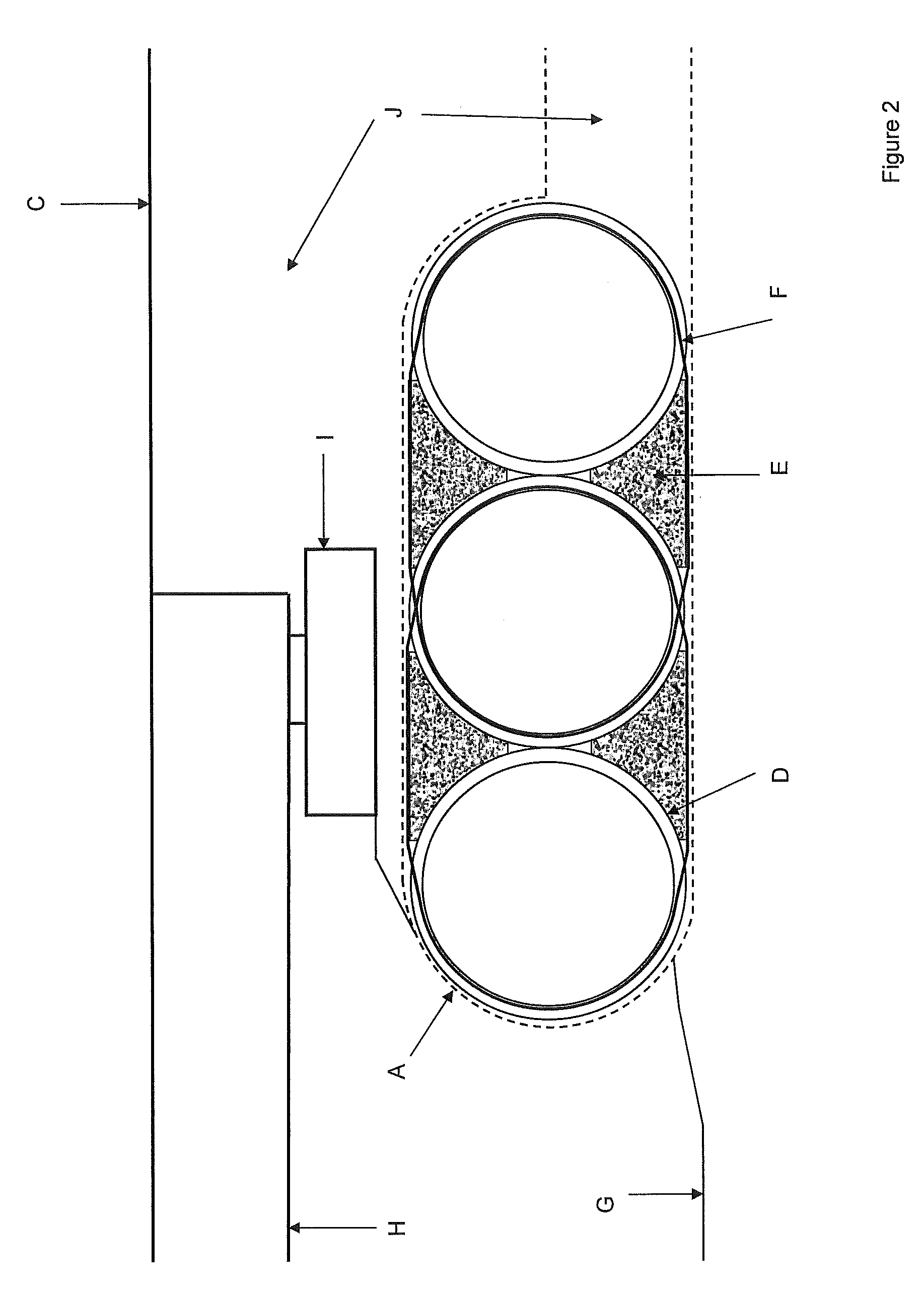 Culvert bundle for stream crossings and flow-through bridge abutments