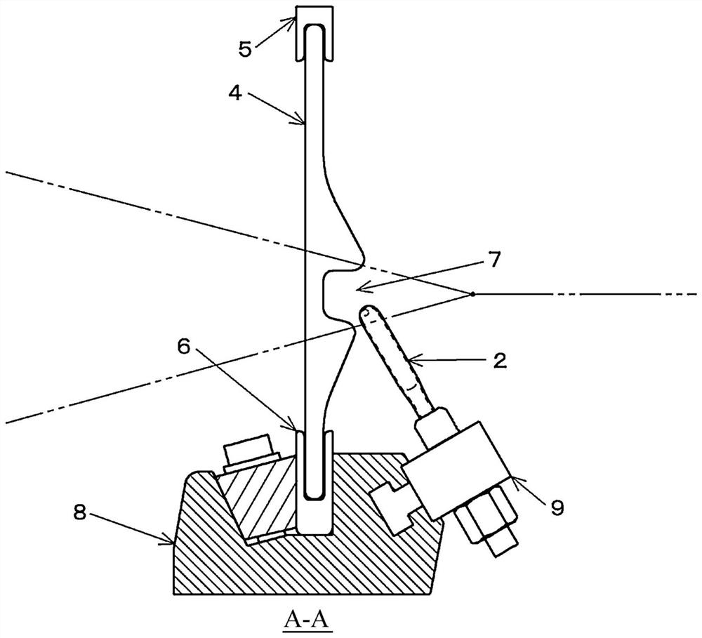 Sub-nozzle for air jet loom