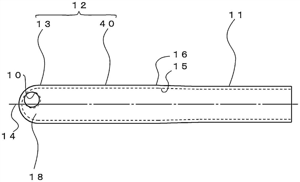 Sub-nozzle for air jet loom