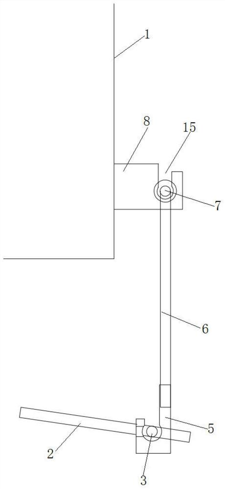 Device for storing molten aluminum and flowing hole plugging method