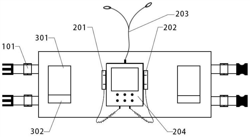 Multifunctional abdominal respiration auxiliary training device