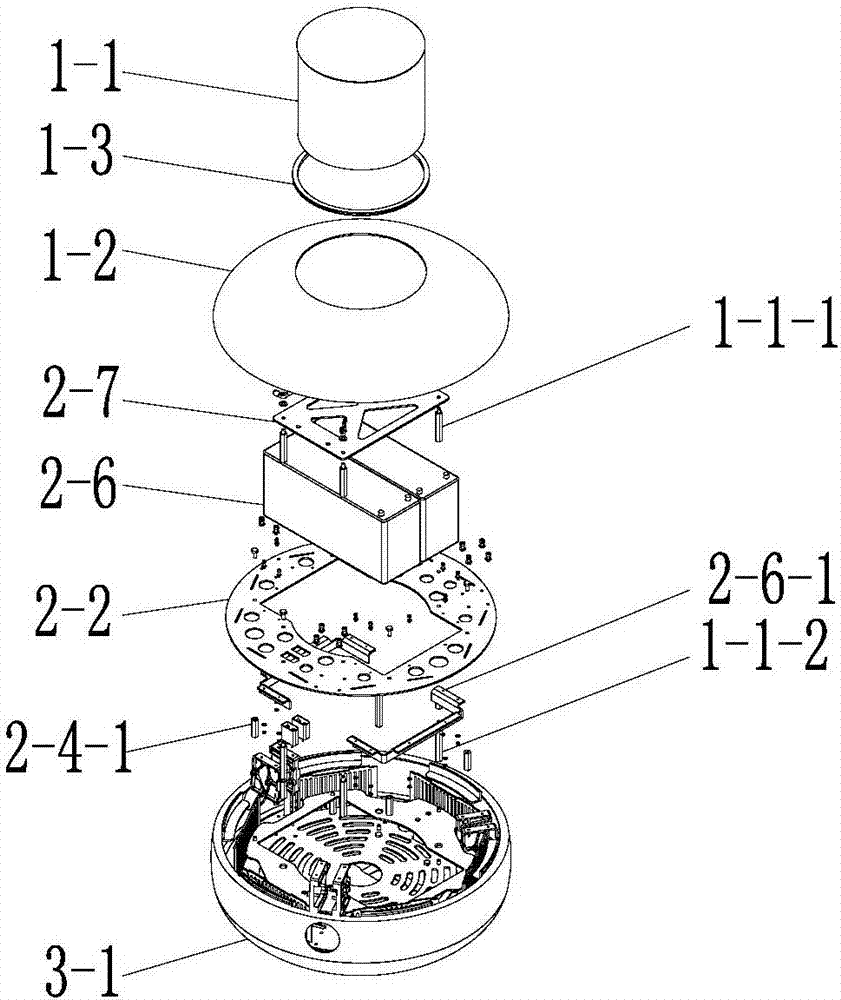 Quick-assembling multi-rotor wing unmanned aerial vehicle structure