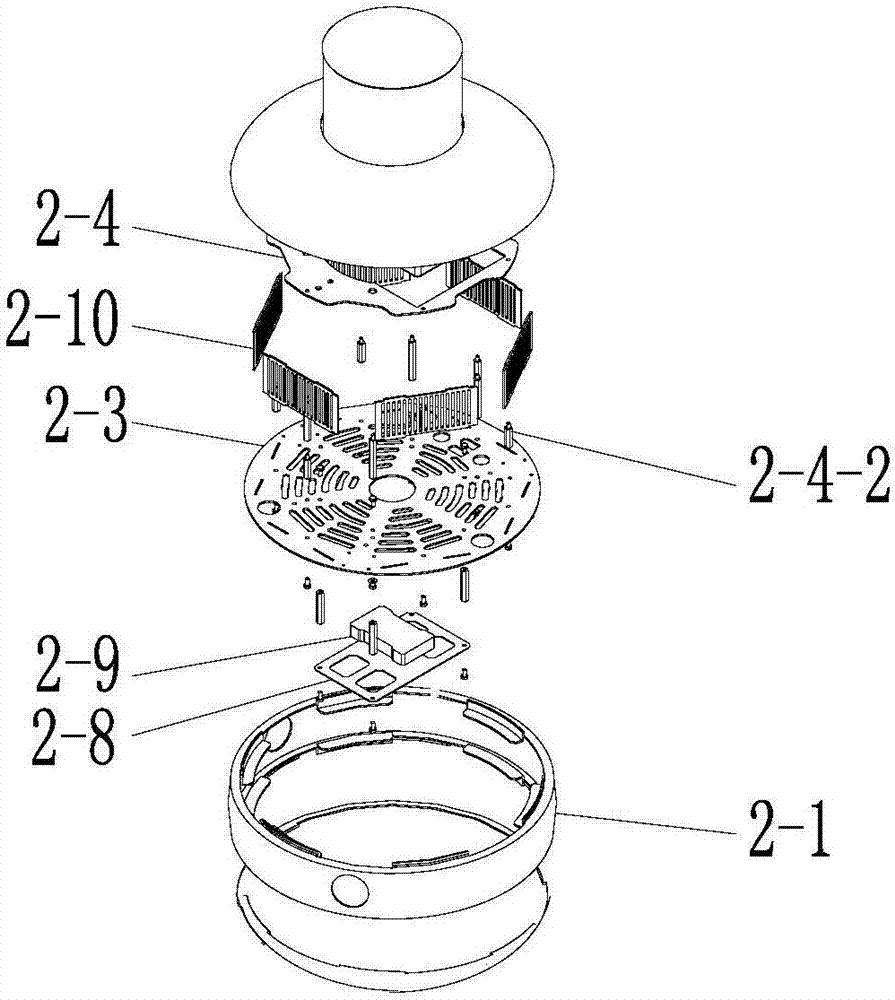 Quick-assembling multi-rotor wing unmanned aerial vehicle structure