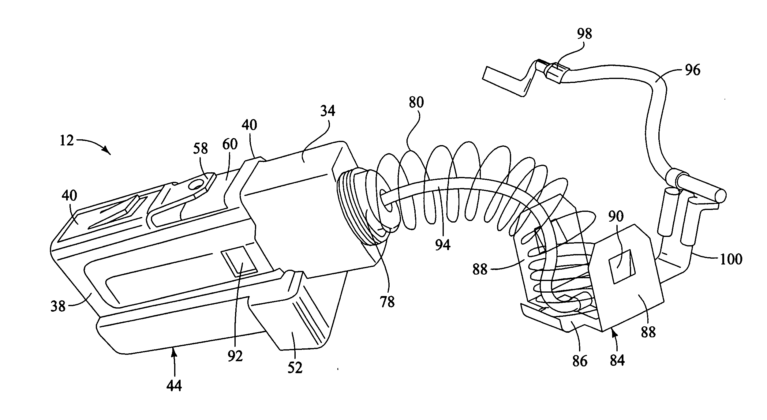 Integrated brush-holder retention system