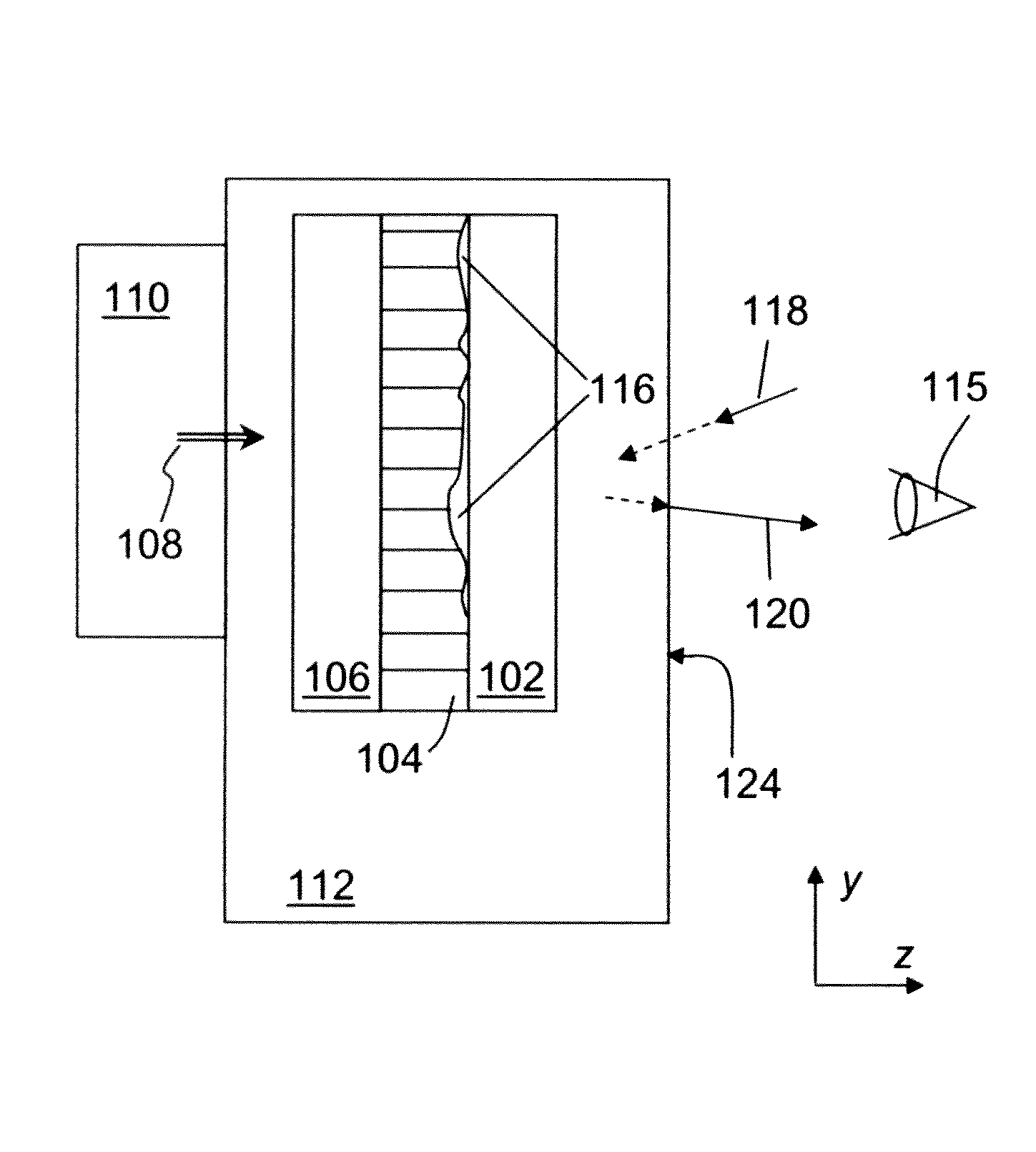 Rearview mirror assemblies with anisotropic polymer laminates