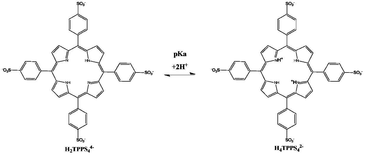 Nano material for detecting dimethoate and preparation method thereof