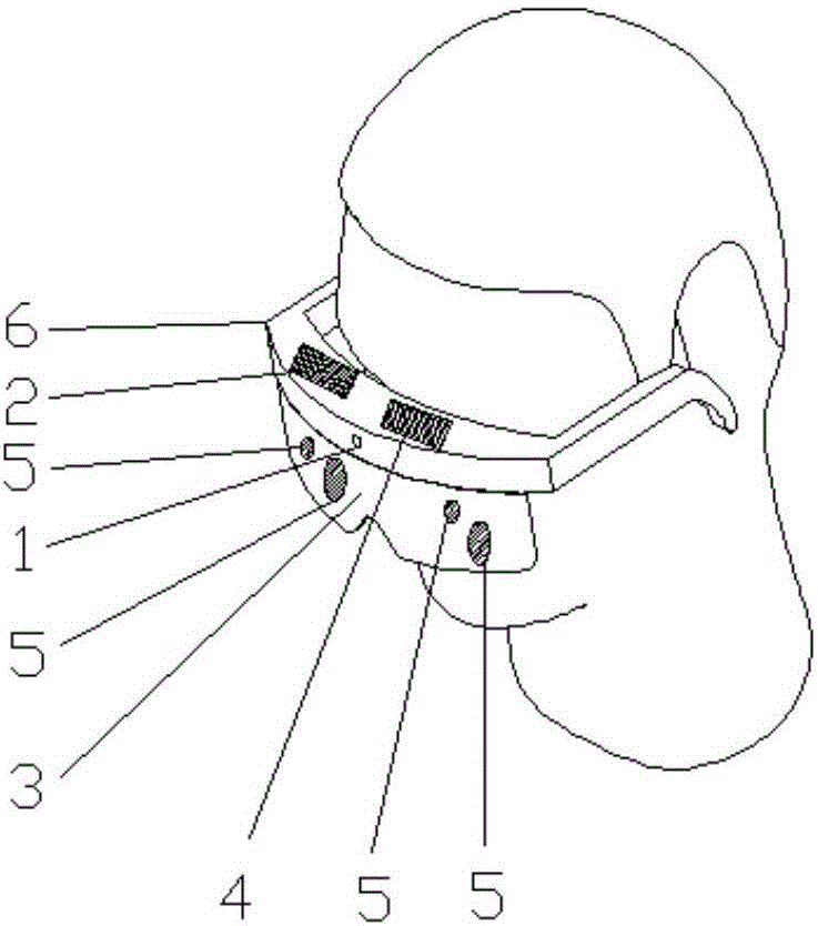 Wearable anti-strong light device and anti-strong light method thereof