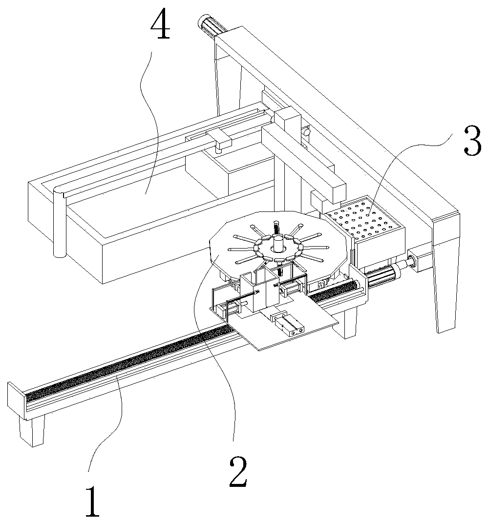 Drilling and copper deposition all-in-one equipment for processing via holes of circuit boards