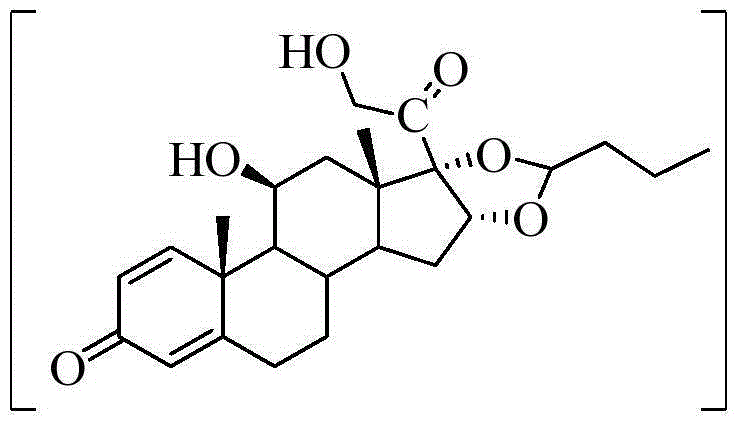 Budesonide preparing method