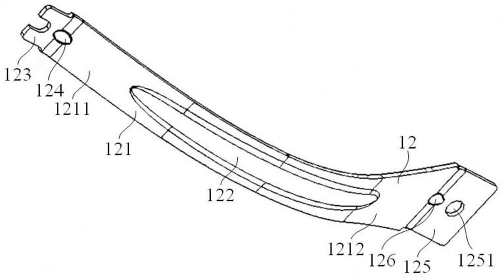 Control arm assembly and vehicle