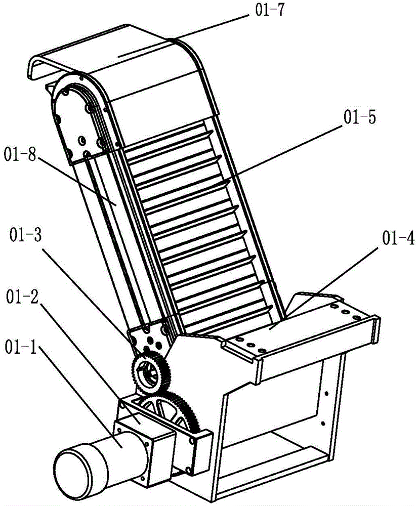 Automatic modularized turning assembly line