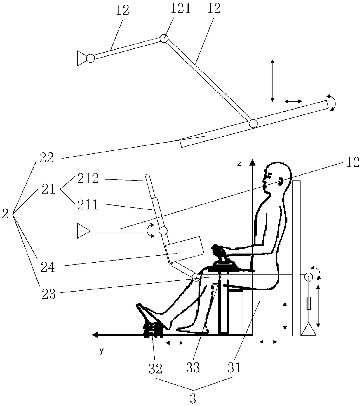 A display control layout adjustment system