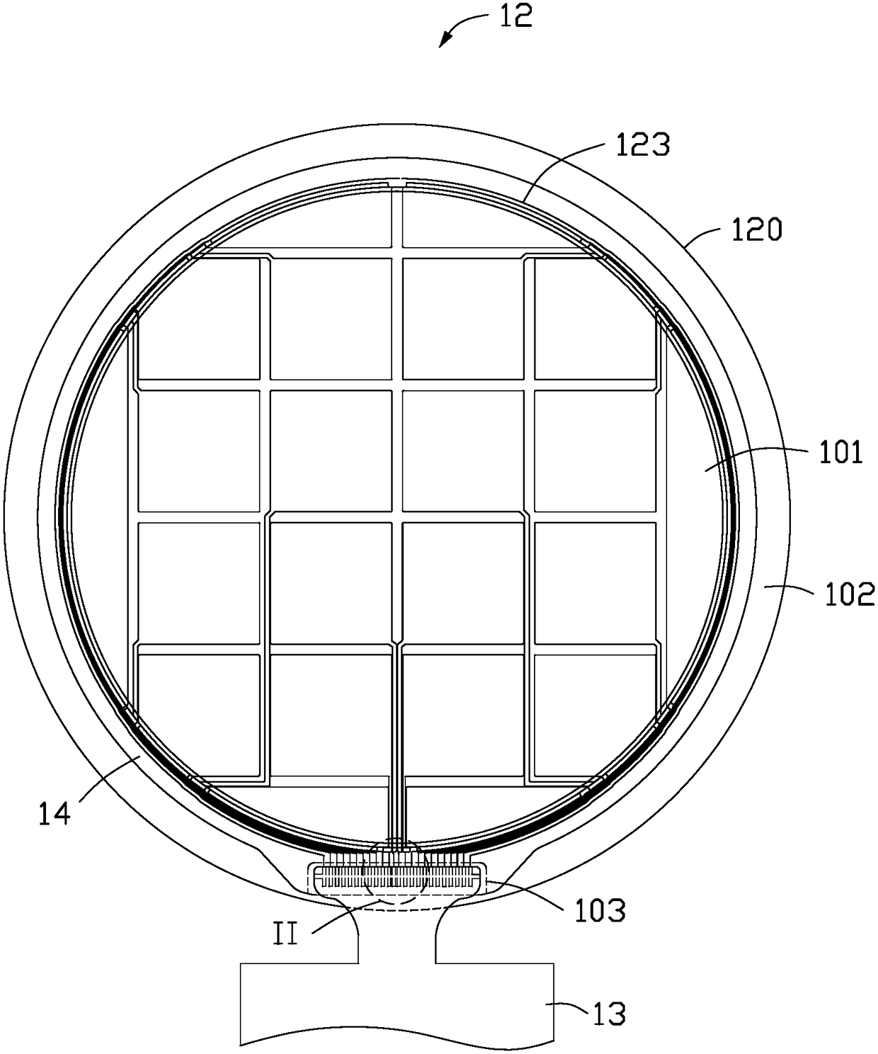 Flexible circuit board, touch panel, touch module and electronic apparatus