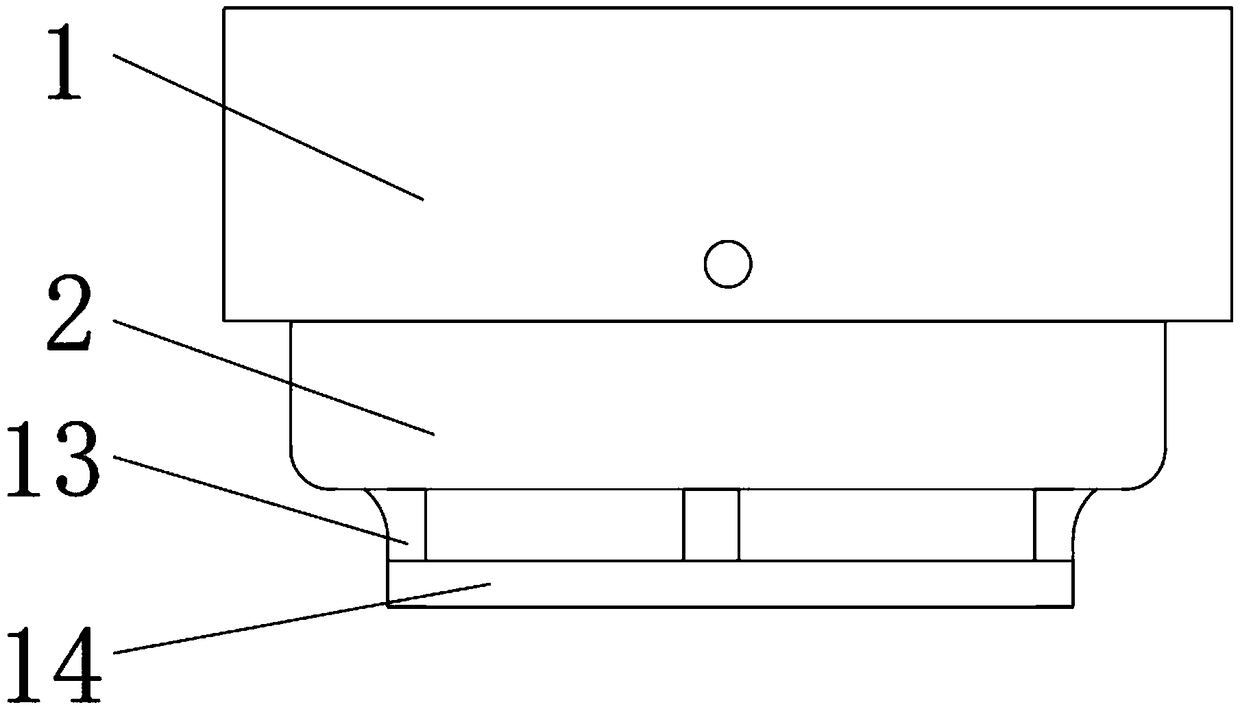 Point-contact-type fire detection alarm