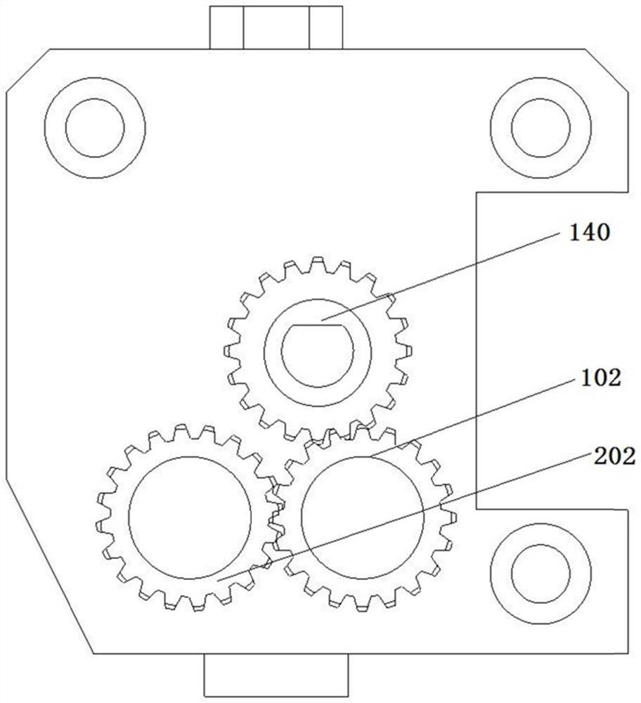 A 3D printing self-adaptive compression feeding mechanism and printing method