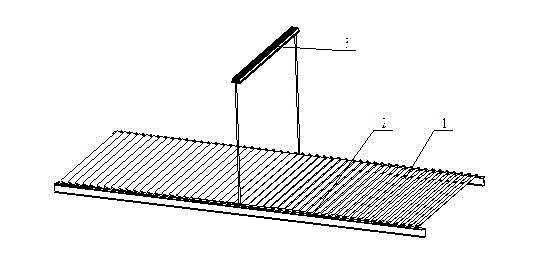 Solar linear condenser linkage photovoltaic power generation device