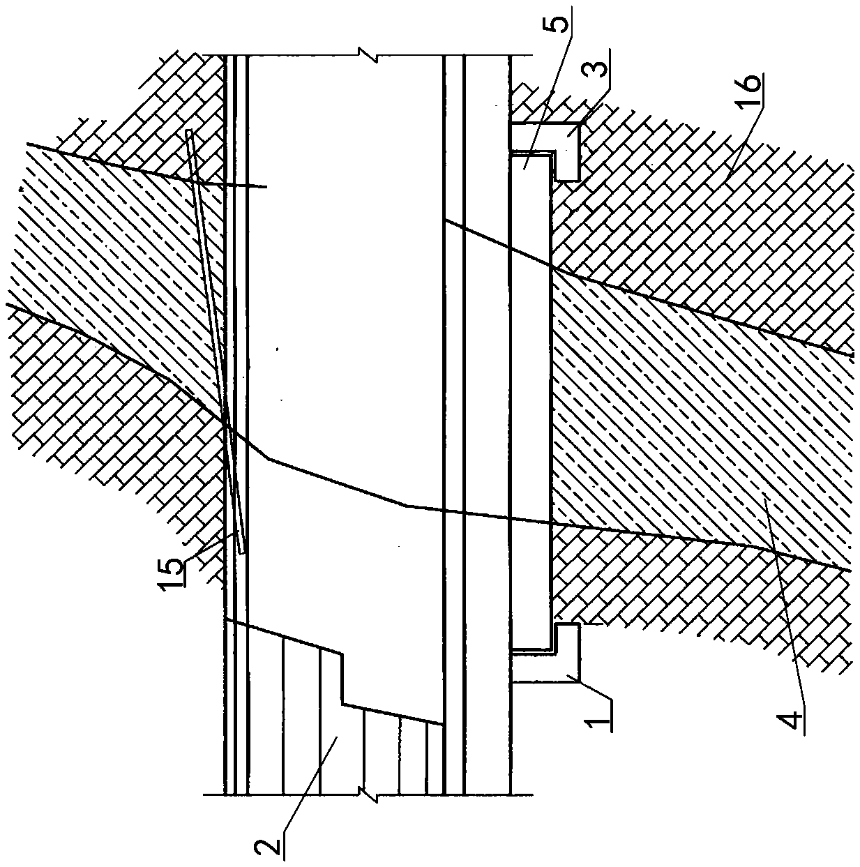 A large-scale karst cave treatment and tunnel excavation method with deep dredging and full filling