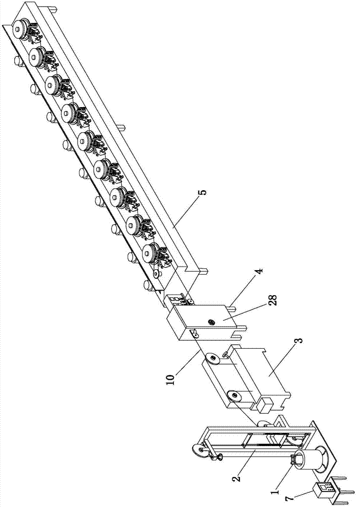 Wiredrawing system for steel wires